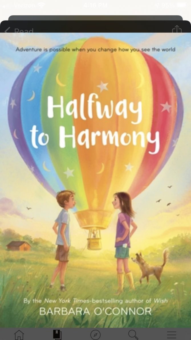 Halfway to Harmony by Barbara O’Connor