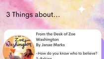 From the Desk of Zoe Washington by Janae Marks