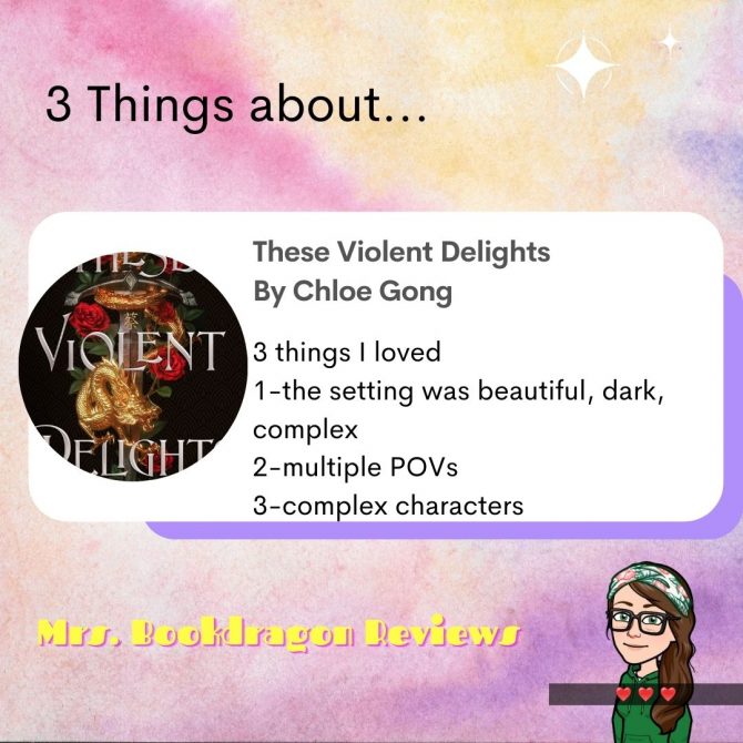 *Adult Read* These Violent Delights by Chloe Gong