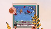 Day 28 Birds on Wishbone Street by Suzanne Del Rizzo