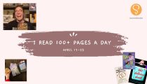 I read 100+ pages a day for a week!