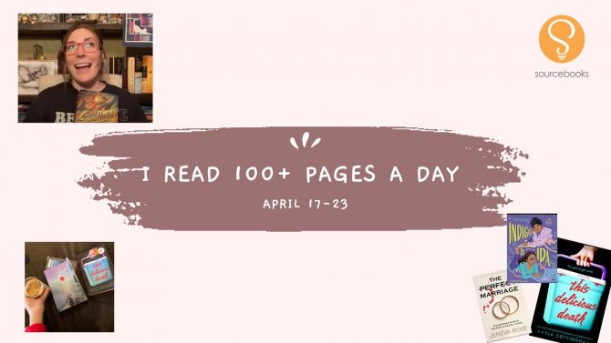 I read 100+ pages a day for a week!